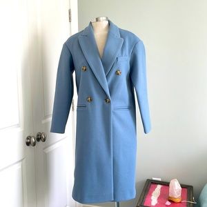 Topshop Blue Coat Size 4US